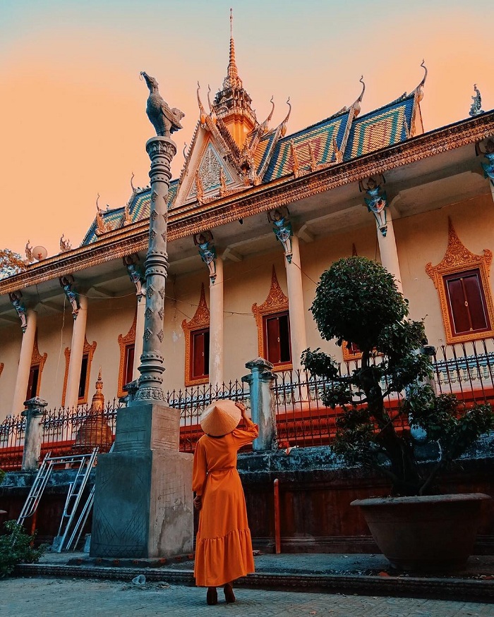 Những ngôi chùa đẹp ở Trà Vinh đậm kiến trúc Khmer, lộng lẫy như cung điện giữa đời thường